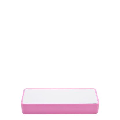 Picture of PLASTIC TIN - STATIONERY (2 Layers) pink