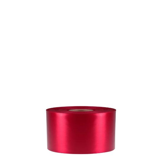 Picture of RIBBON POLYESTER (1side) Red 45x50m