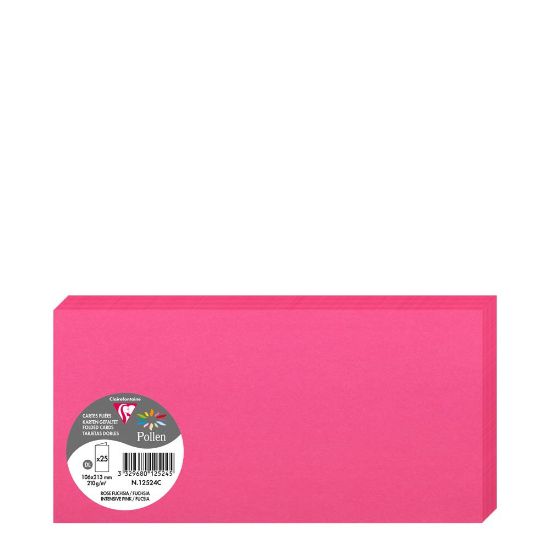 Picture of Pollen Cards 106x213mm (210gr) PINK INTENSIVE