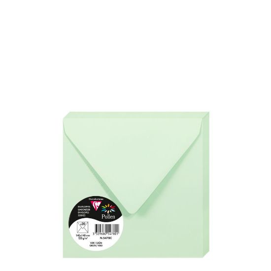 Picture of Pollen Envelopes 140x140mm (120gr) GREEN