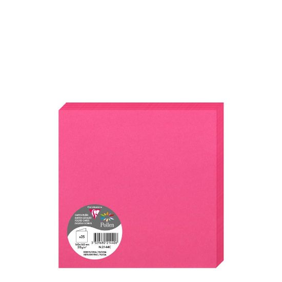 Picture of Pollen Cards 160x160mm (210gr) PINK INTENSIVE