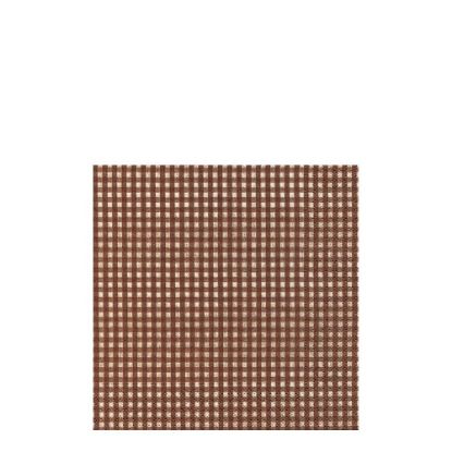 Picture of NAPKIN 33X33 VICHY BROWN-21064