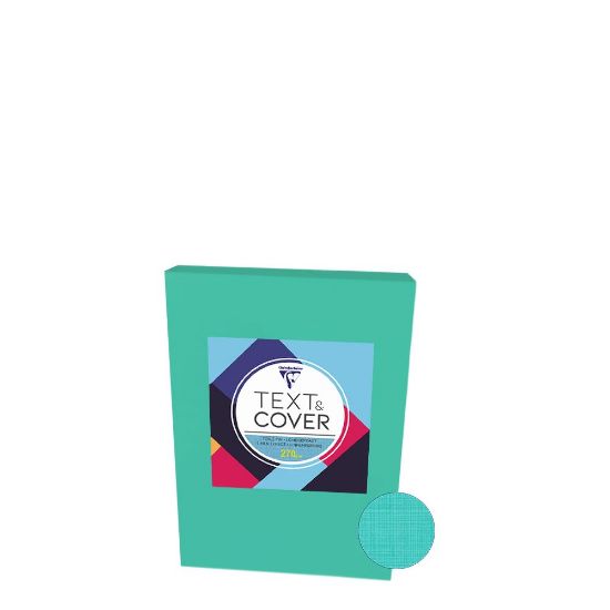 Picture of LineText A4/270gr -LAGOON GREEN