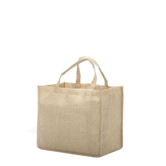 Picture of Shopping Bag (Burlap) 30x30x19cm side gusset