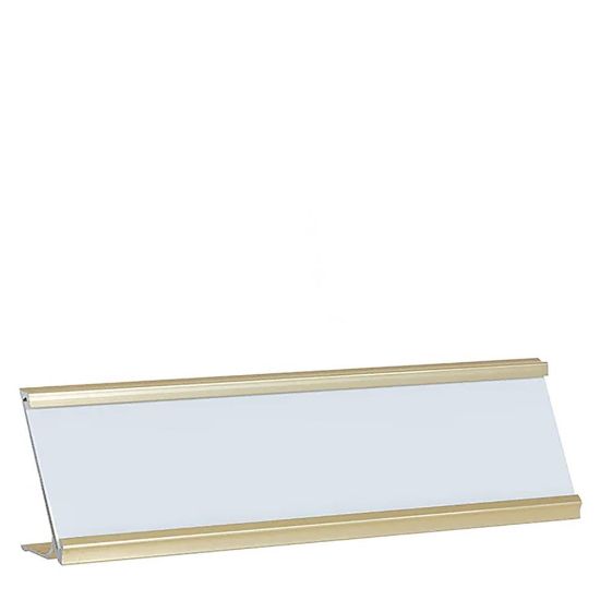 Picture of Name Plate Holder (Alum. Alloy) 6x20cm - Gold