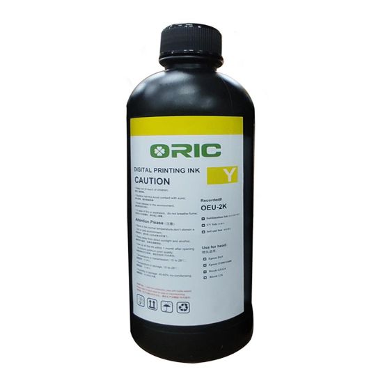 Picture of UV ink (1 kg) Yellow Oric super soft